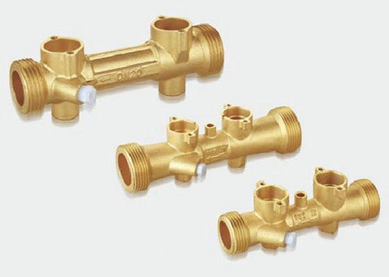 DN15 Residential Brass Flow Meter Body U Type Reflecting