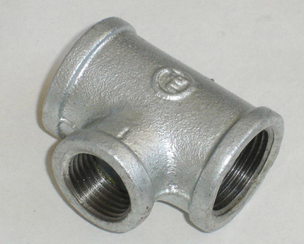 Malleable Iron Grooved Pipe Fitting DN25 PN16 Tee Pipe Fittings